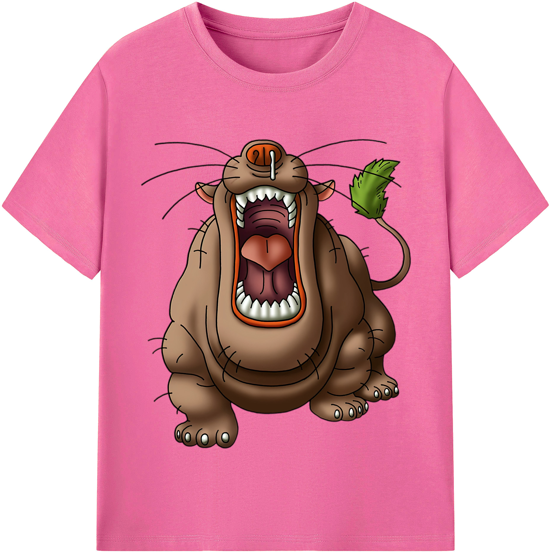 （画像用） ドラゴンクエスト Doragon Kuesuto Dragon Quest レディースカジュアルプリントTシャツ（綿100％）